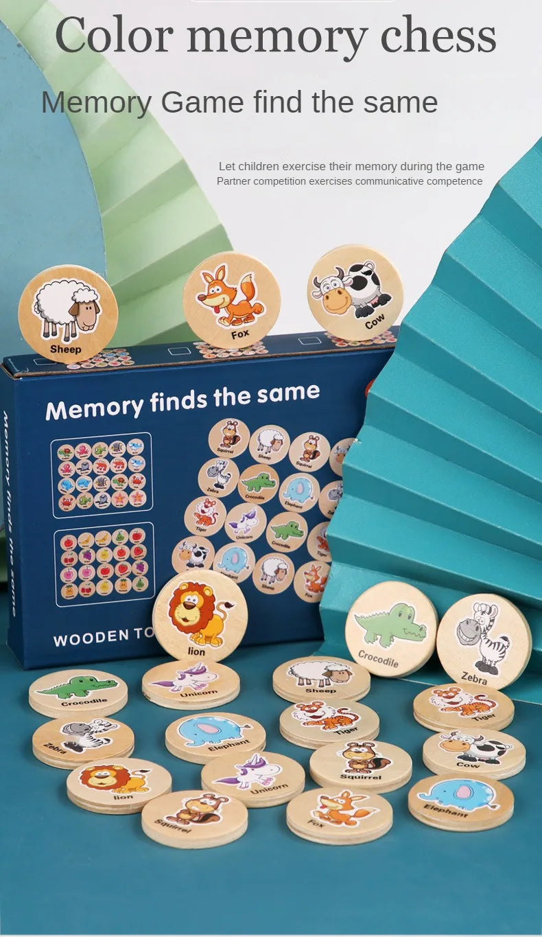 Kids Thinking Game – Montessori Pattern Matching Toy