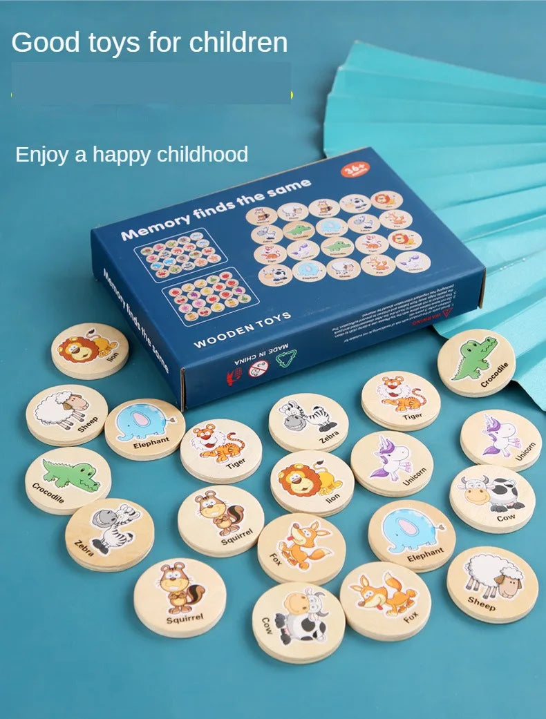 Kids Thinking Game – Montessori Pattern Matching Toy