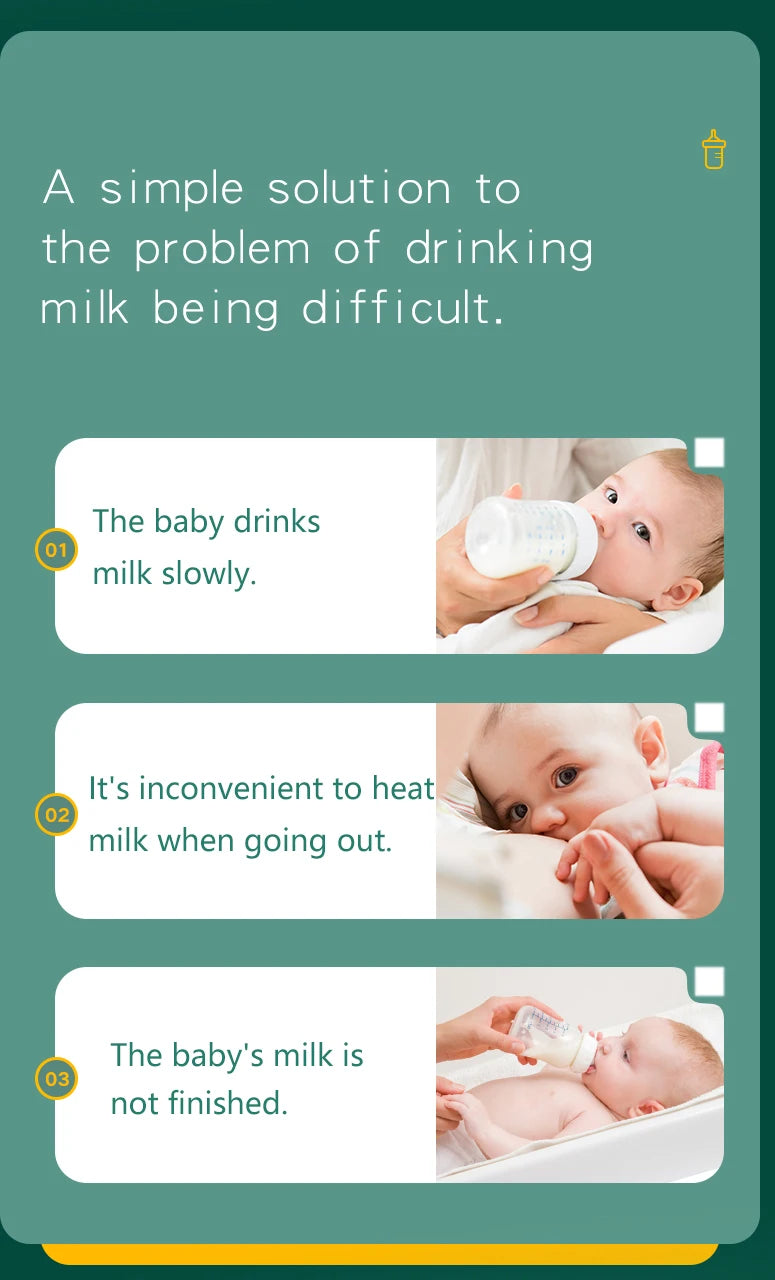 Portable Baby Bottle Warmer – Warm Milk Anywhere, Anytime