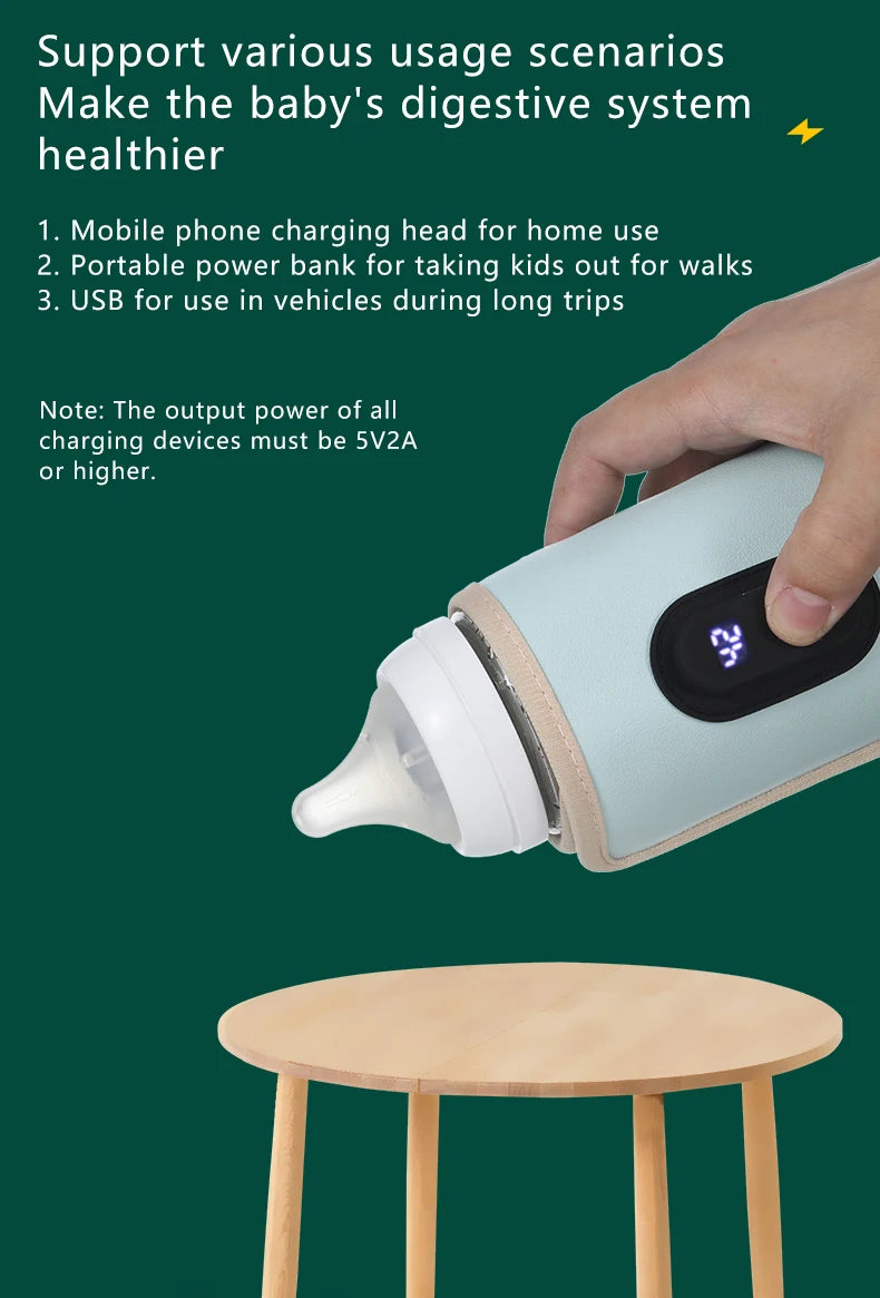 Portable Baby Bottle Warmer – Warm Milk Anywhere, Anytime