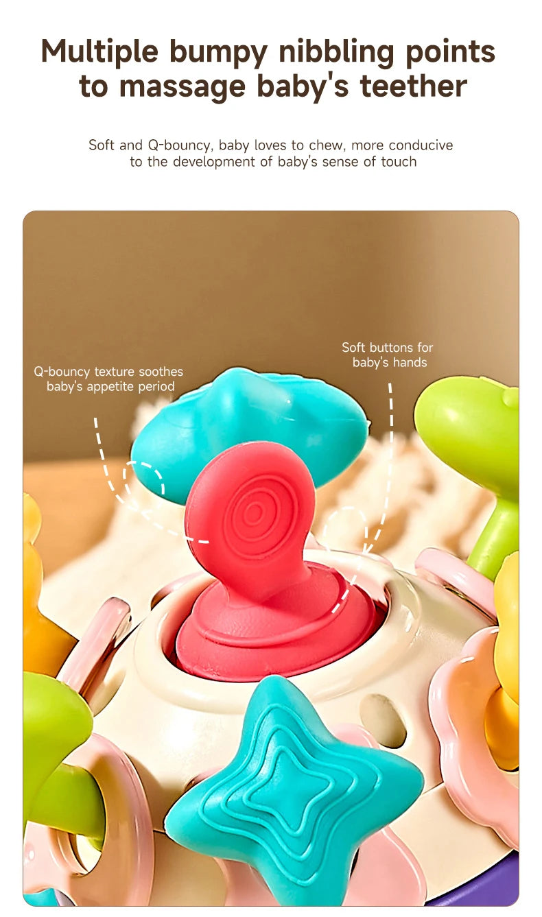 Soothing Teething Toy – Montessori Sensory Fun