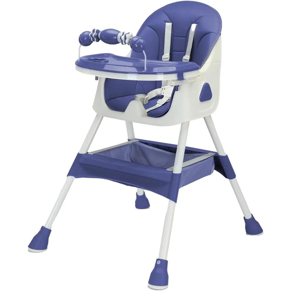 Foldable Baby High Chair – Safe, Comfy & Easy Mealtime