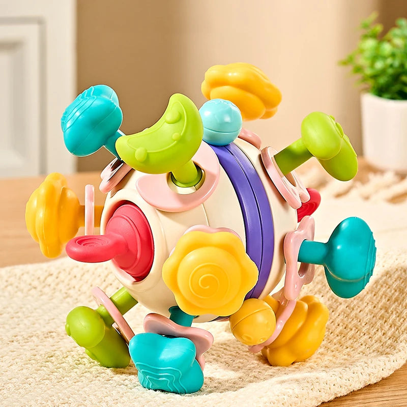 Soothing Teething Toy – Montessori Sensory Fun