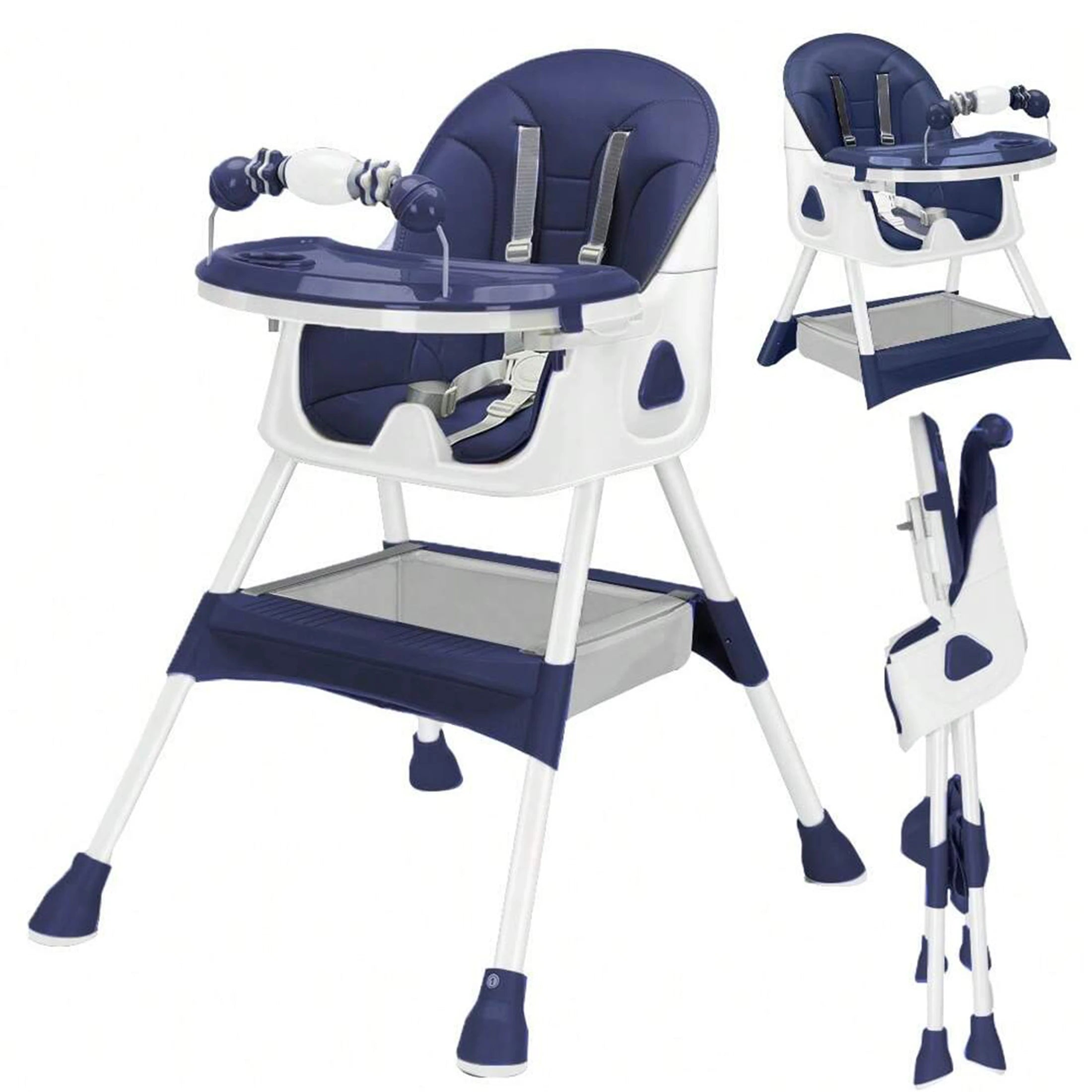 Foldable Baby High Chair – Safe, Comfy & Easy Mealtime