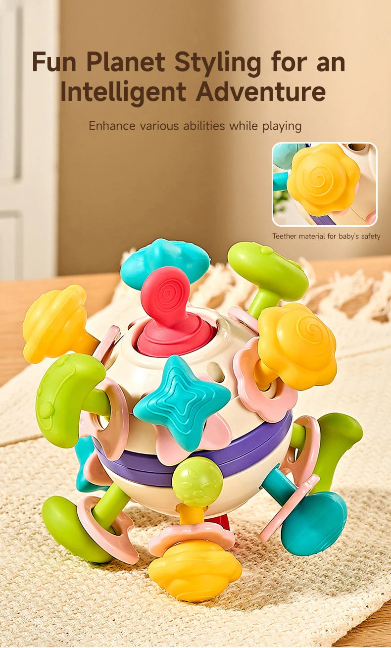 Soothing Teething Toy – Montessori Sensory Fun