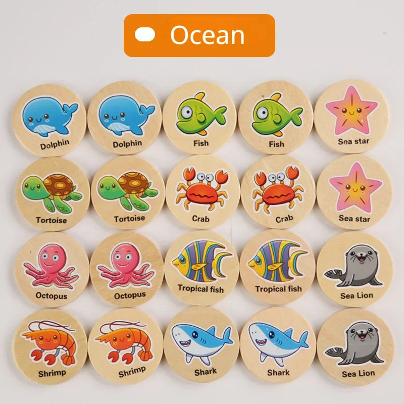 Kids Thinking Game – Montessori Pattern Matching Toy