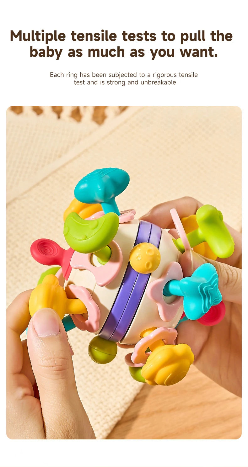 Soothing Teething Toy – Montessori Sensory Fun