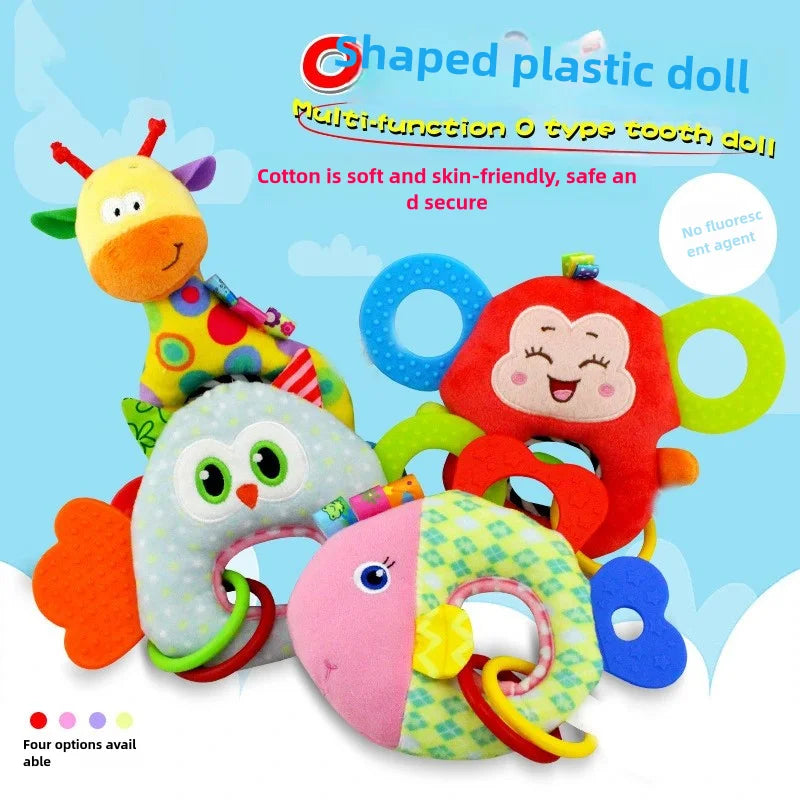 Infant Sensory Rattle Toy – Play, Teethe, Explore