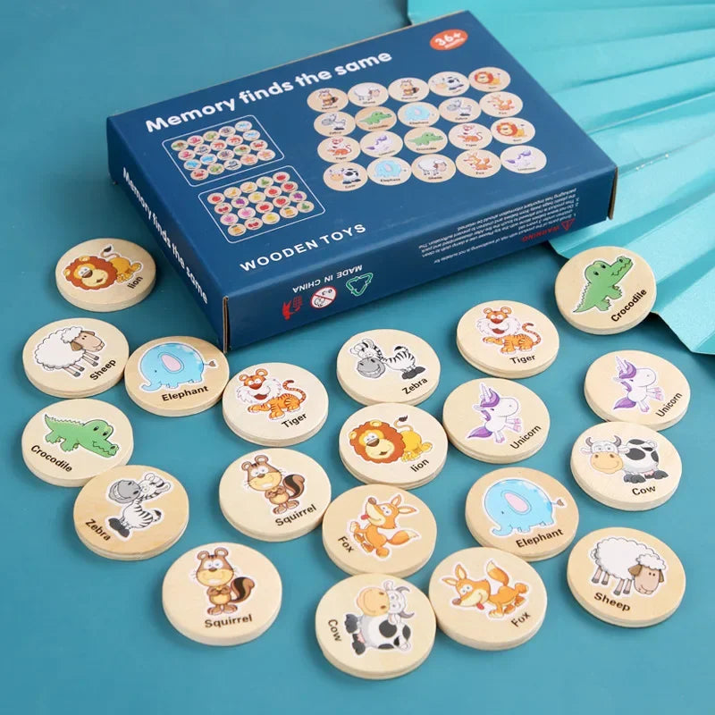 Kids Thinking Game – Montessori Pattern Matching Toy