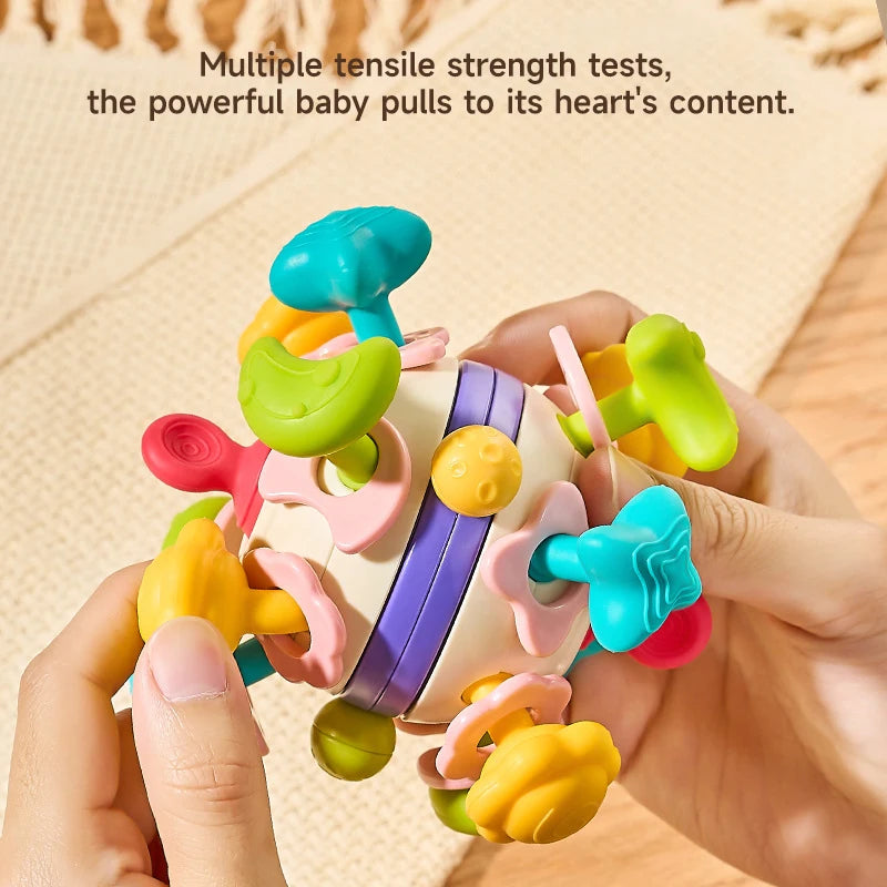 Soothing Teething Toy – Montessori Sensory Fun