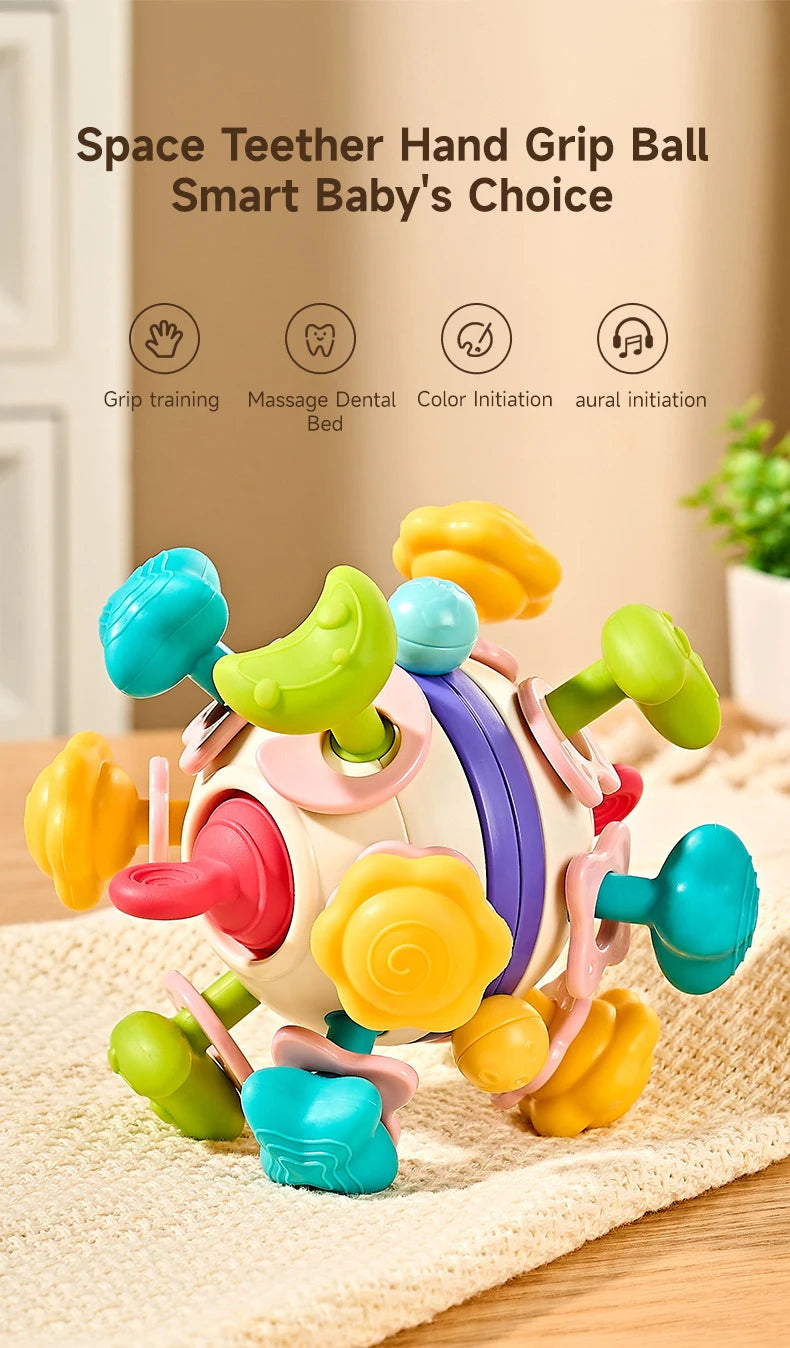 Soothing Teething Toy – Montessori Sensory Fun