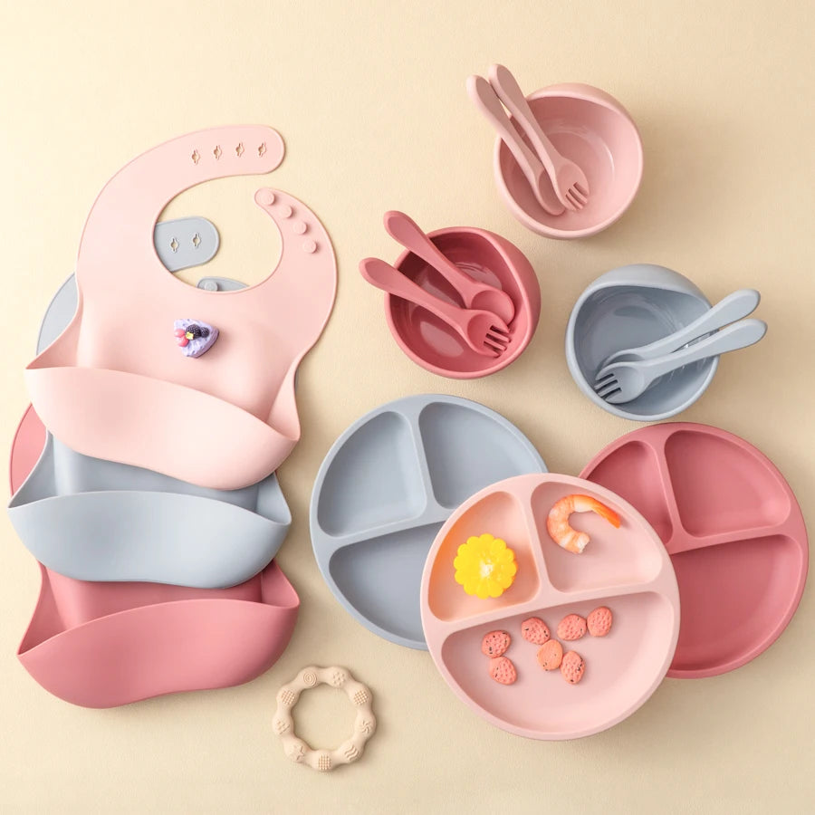 Complete Baby Feeding Set – Mess-Free Mealtime Fun