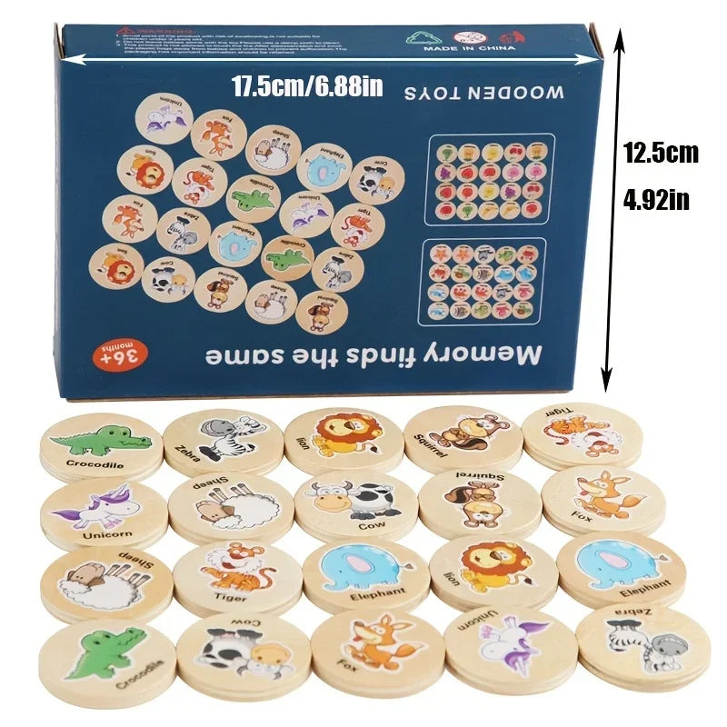Kids Thinking Game – Montessori Pattern Matching Toy