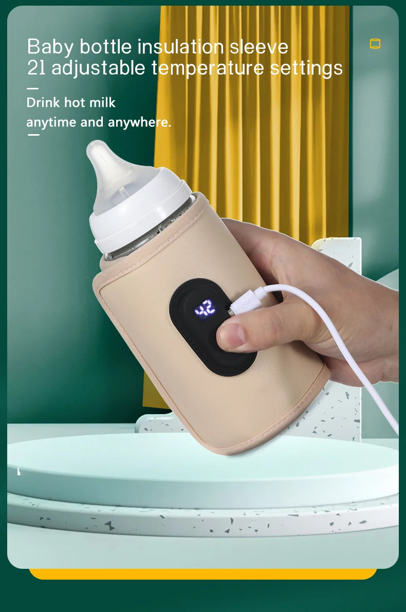 Portable Baby Bottle Warmer – Warm Milk Anywhere, Anytime