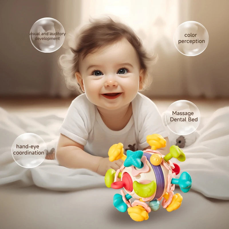 Soothing Teething Toy – Montessori Sensory Fun