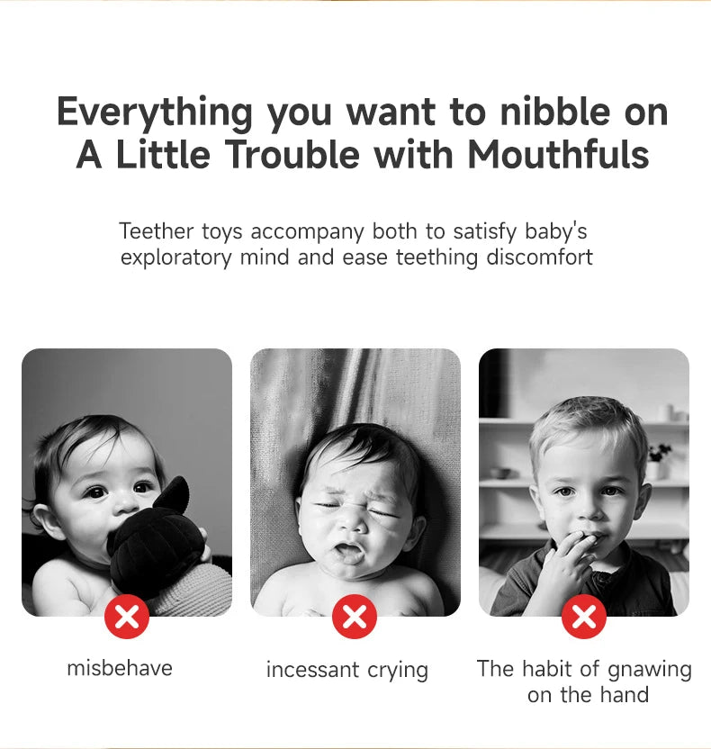 Soothing Teething Toy – Montessori Sensory Fun