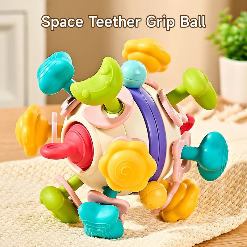 Soothing Teething Toy – Montessori Sensory Fun