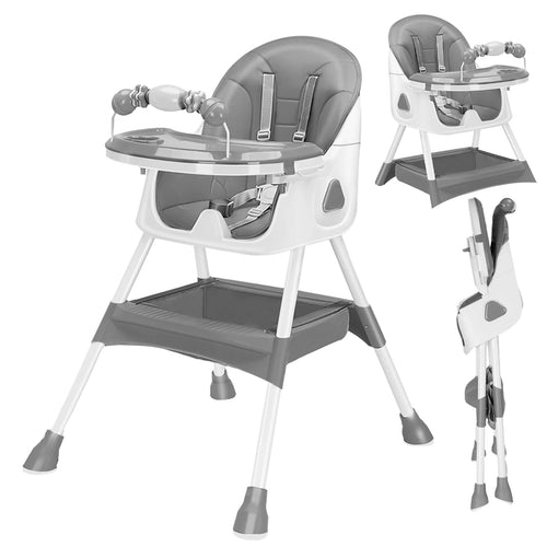 Foldable Baby High Chair – Safe, Comfy & Easy Mealtime