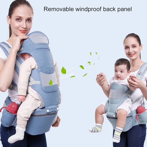 Hands-Free Baby Backpack – Ergonomic Hipseat Carrier