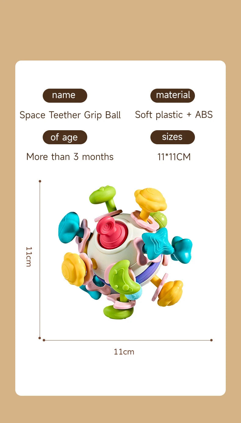 Soothing Teething Toy – Montessori Sensory Fun