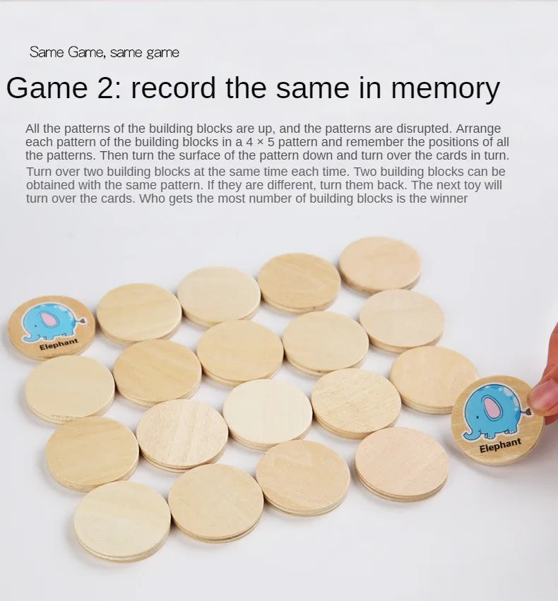 Kids Thinking Game – Montessori Pattern Matching Toy