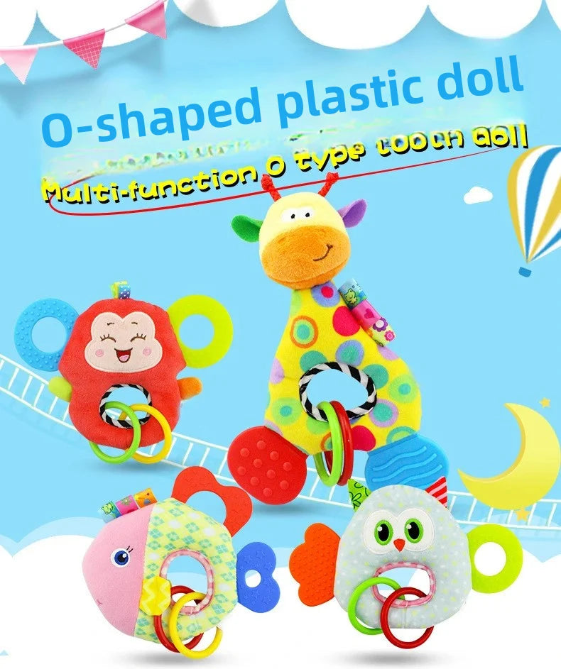 Infant Sensory Rattle Toy – Play, Teethe, Explore