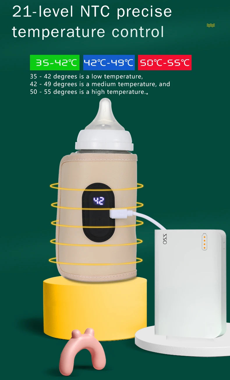 Portable Baby Bottle Warmer – Warm Milk Anywhere, Anytime