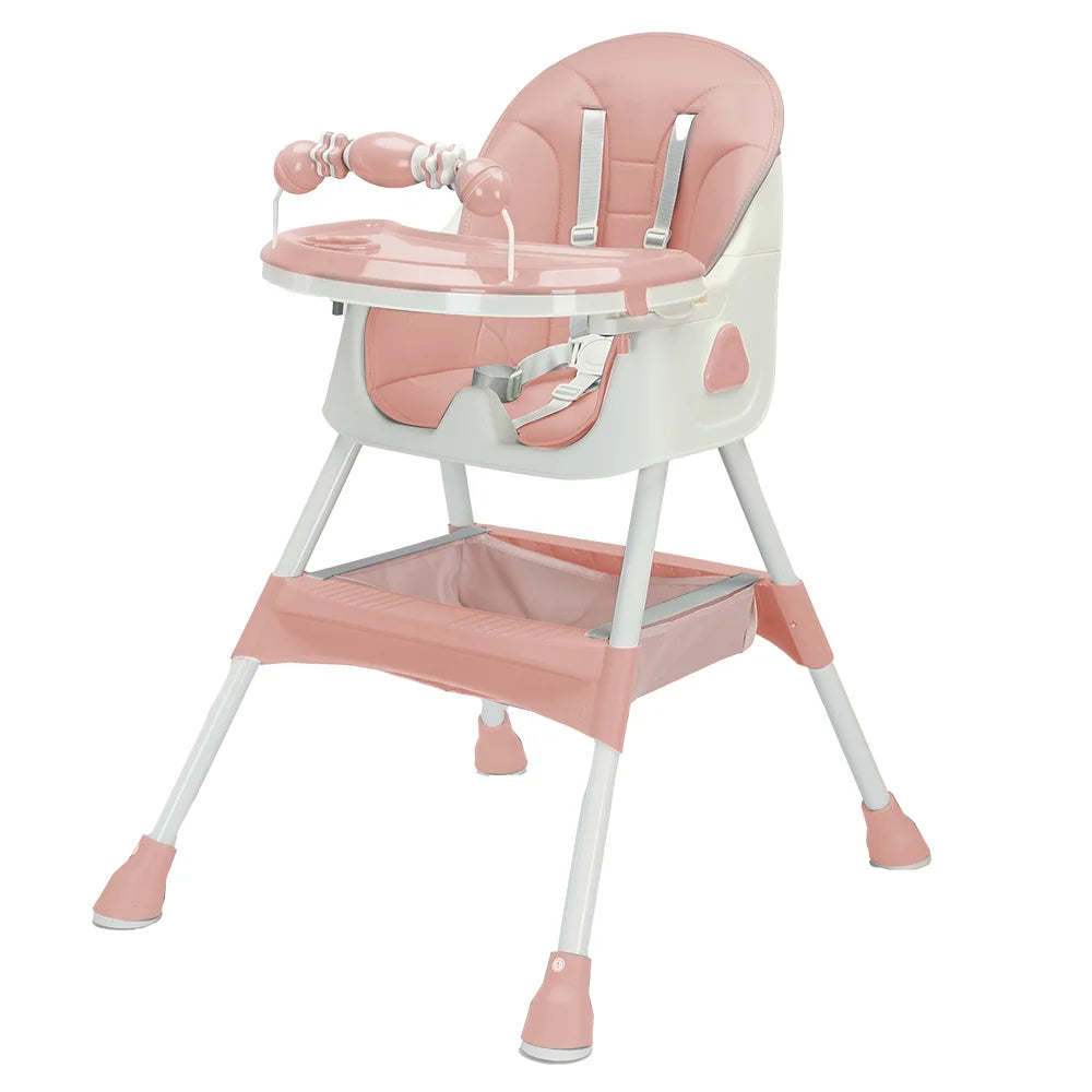 Foldable Baby High Chair – Safe, Comfy & Easy Mealtime