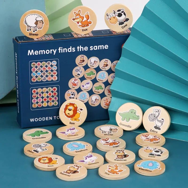 Kids Thinking Game – Montessori Pattern Matching Toy