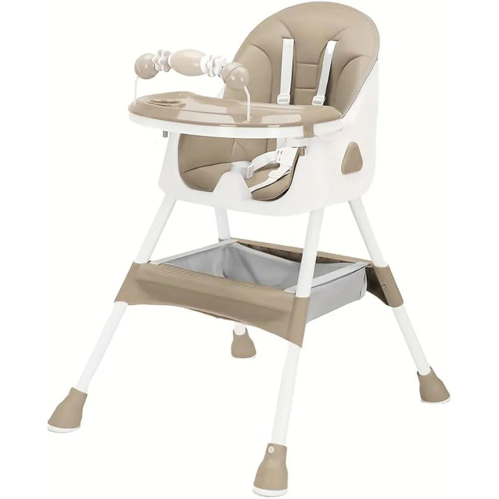 Foldable Baby High Chair – Safe, Comfy & Easy Mealtime