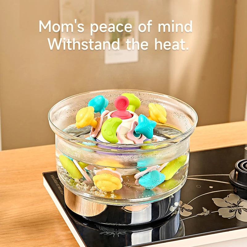 Soothing Teething Toy – Montessori Sensory Fun